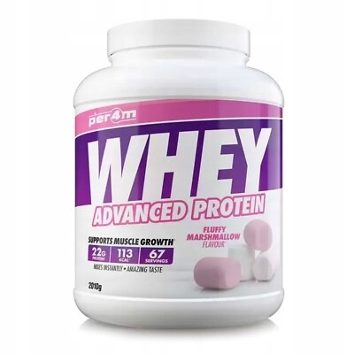 Per4M Whey Advanced Protein Fluffy Marshmallow 2010 g hustá protein