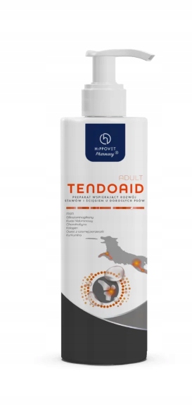 Hippovet Pharmacy TendoAid Adult wsparcie stawów psów dojrzałych 250ml