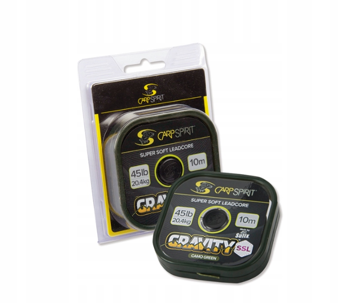 Carp Spirit Leadcore Gravity Ssl 10m/45Lbs Zielony Camo