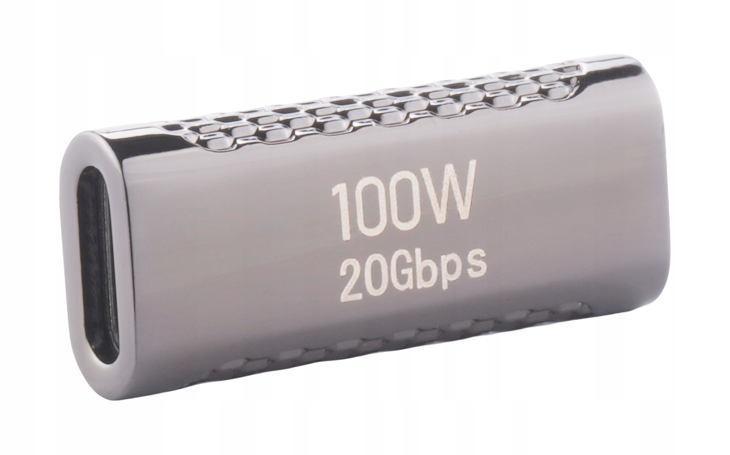 Adapter gniazdo Usb C 20Gbps 100W żeński-żeński 100W 20 Gb beczka Łącznik