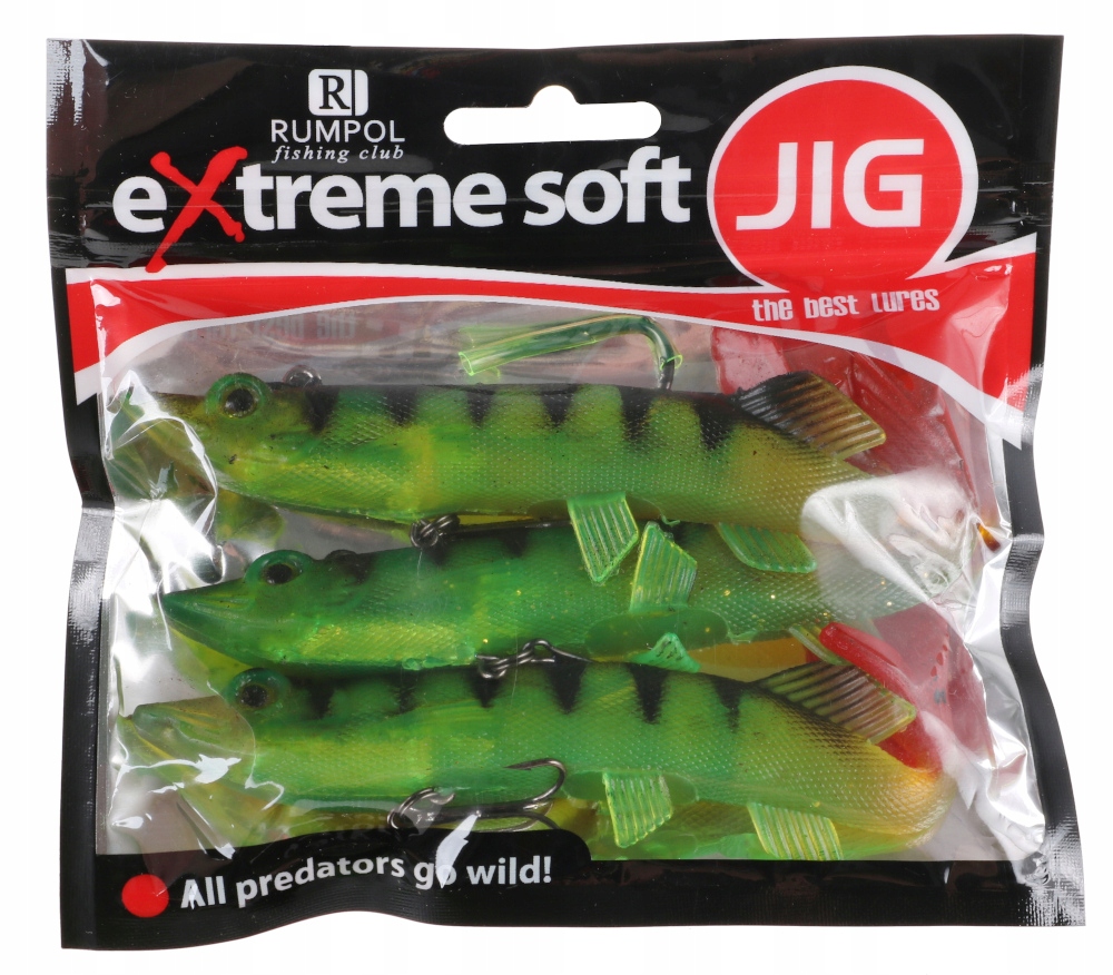 

Ripper 3szt Zestaw Przynęt Szczupak Uzbrojony