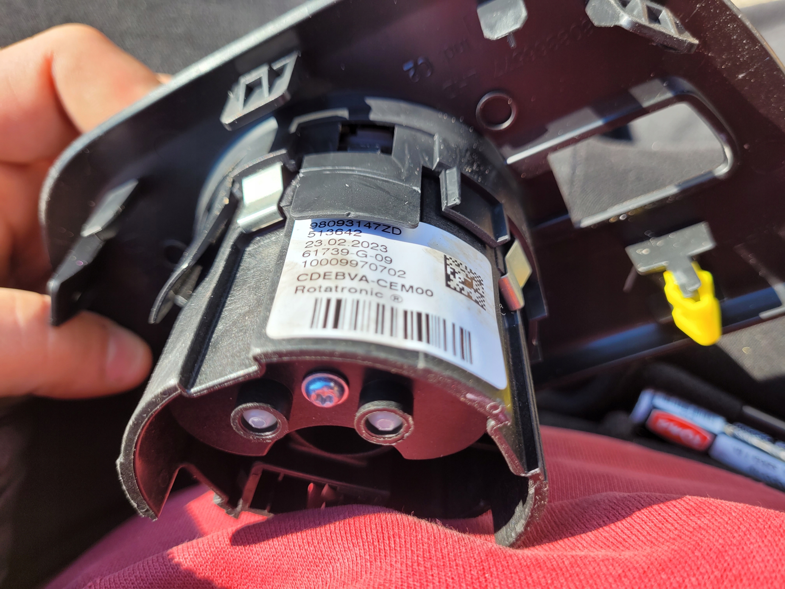 switch changes of the gear PEUGEOT EXPERT III SCUDO JUMPY VIVARO