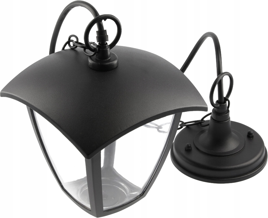 

Lampa ogrodowa wisząca Marina czarna Gtv