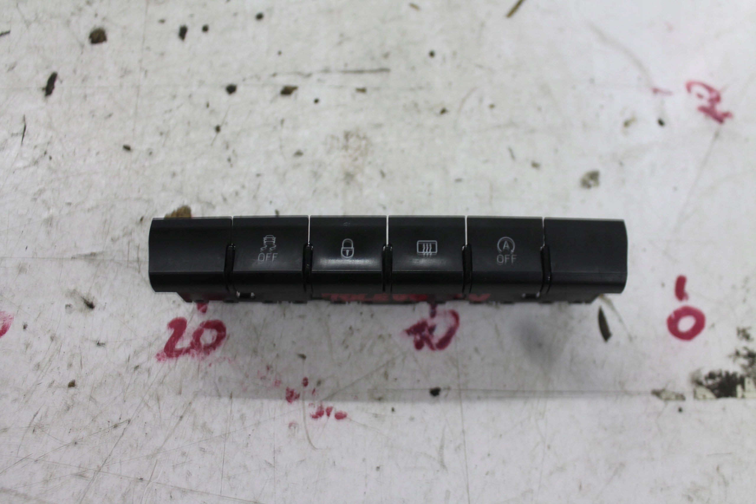 PANEL switch button 6JA927132BF TOLEDO IV RAPID 12-18