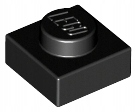 

Lego 3024 Czarna 1x1 płytka plate 2szt Nowy
