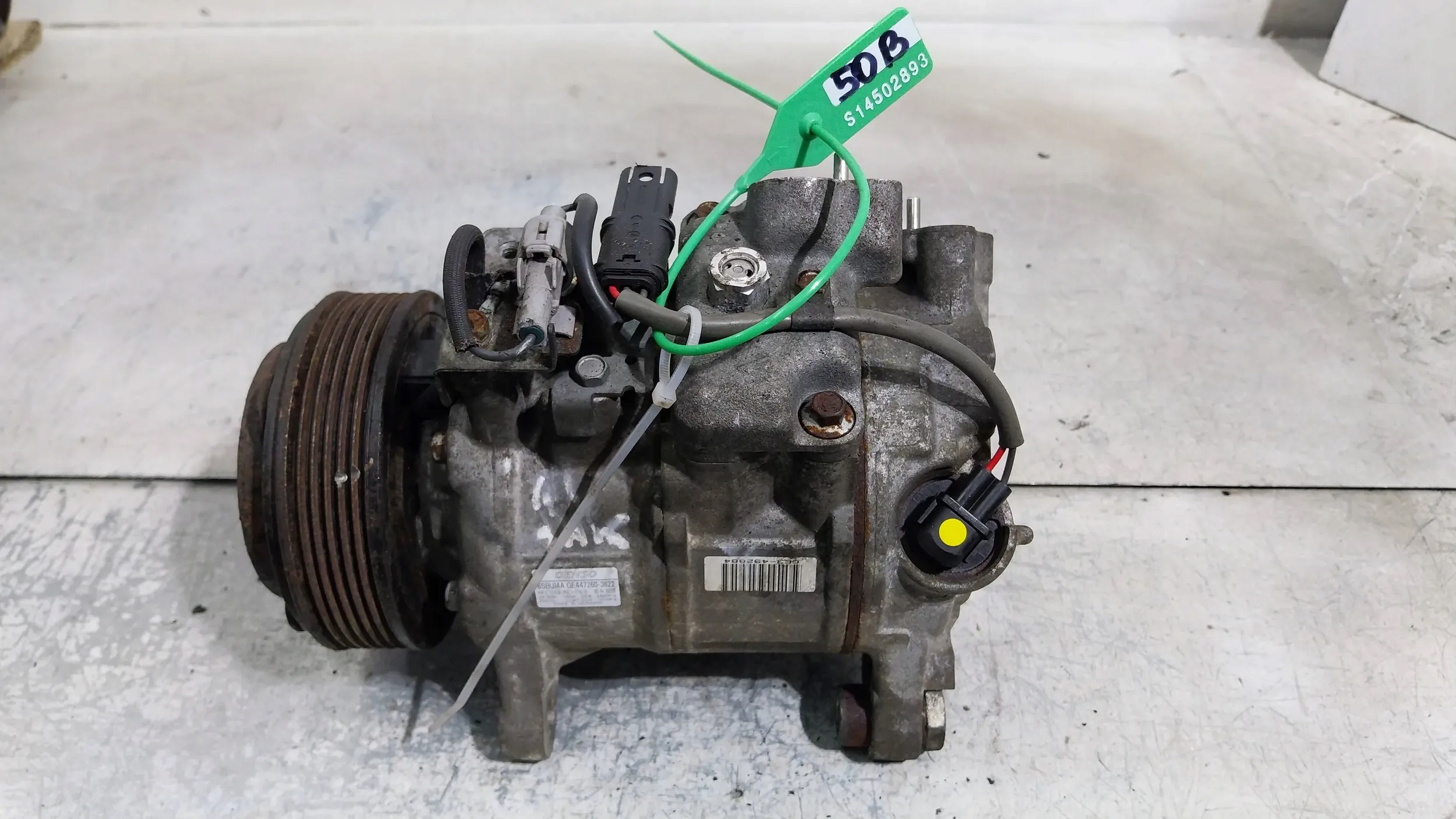 kompresor klimatizaci 447260-3822 BMW E90 E91 316d 318d E92 E93 320d N47