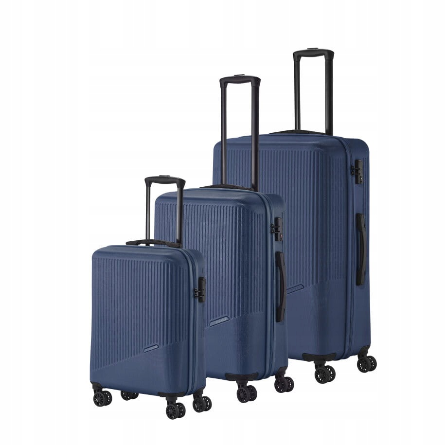 Sada kufrů L/m/s Bali Travelite Modrý Denim Blue