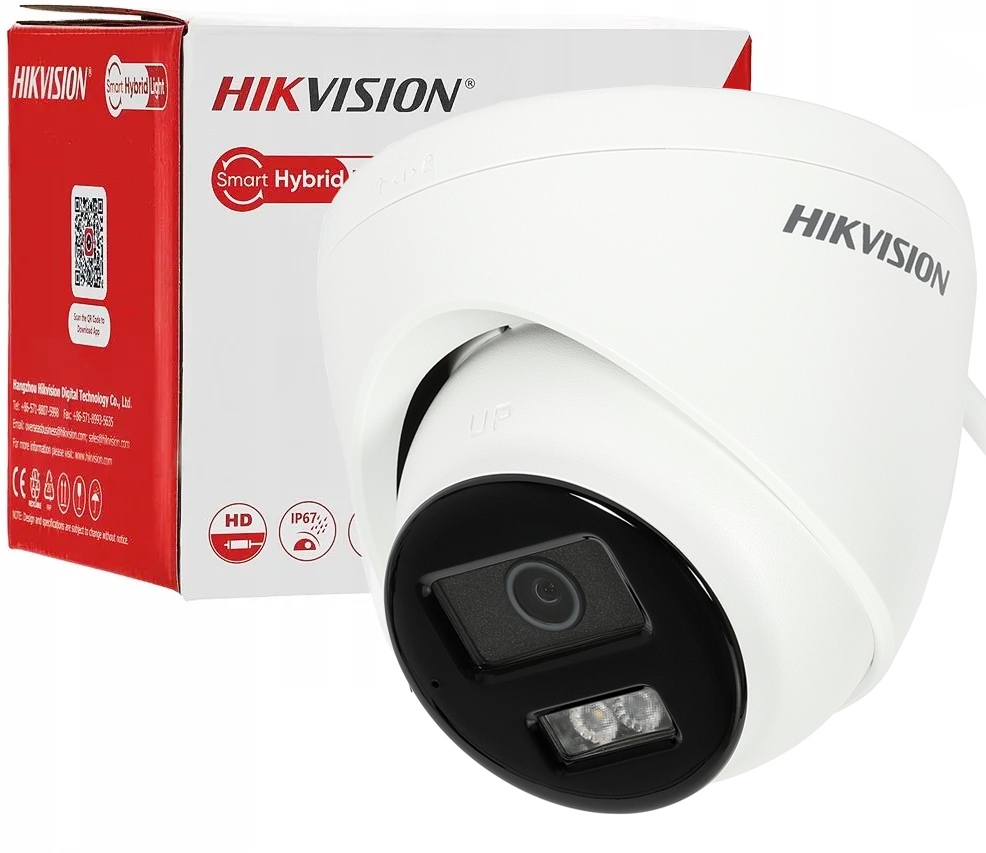 FullHD Ip Kamera DS-2CD1321G2-LIU Inteligentné hybridné svetlo 2MPx 1080p Hikvision