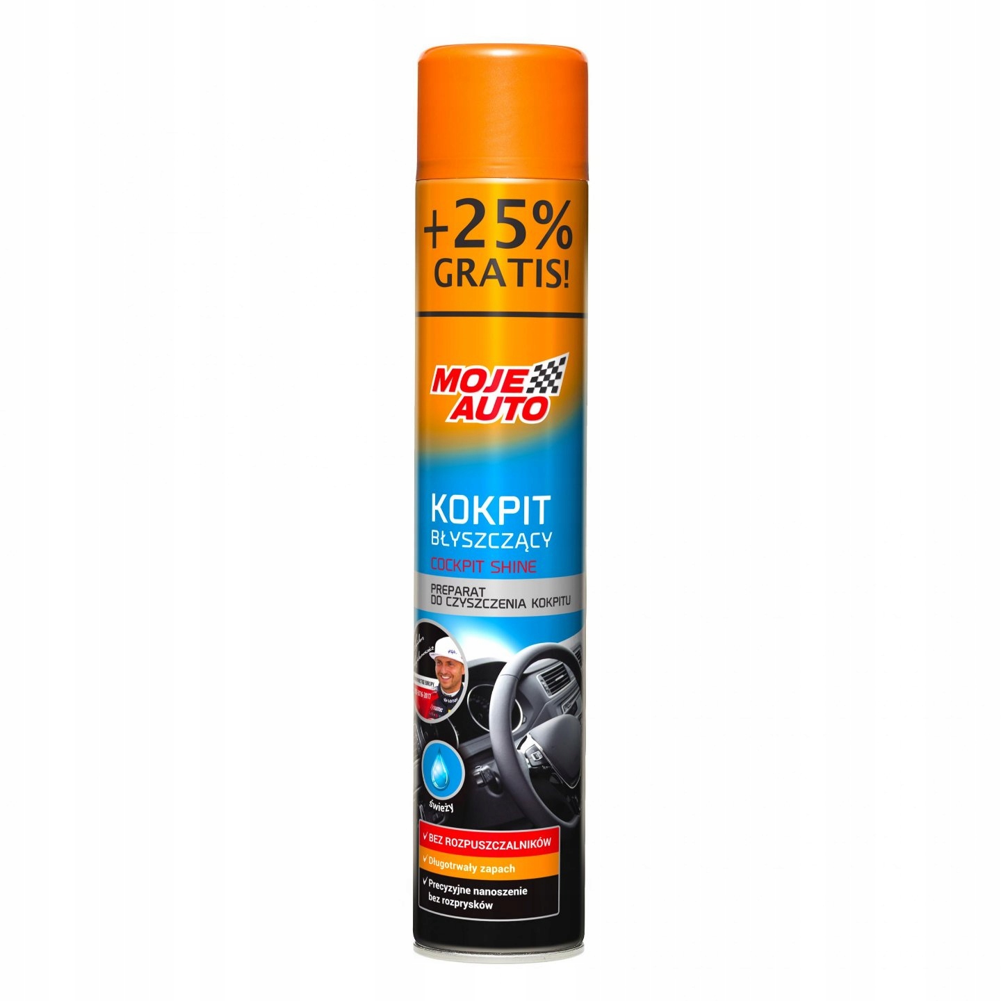 

Czyszczenie Kokpitu Moje Auto Błysk Świeży 750ml