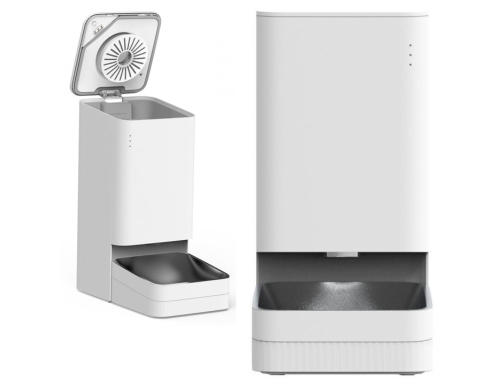 Levně Automat na krmení kovový Xiaomi bílý 3,6 l