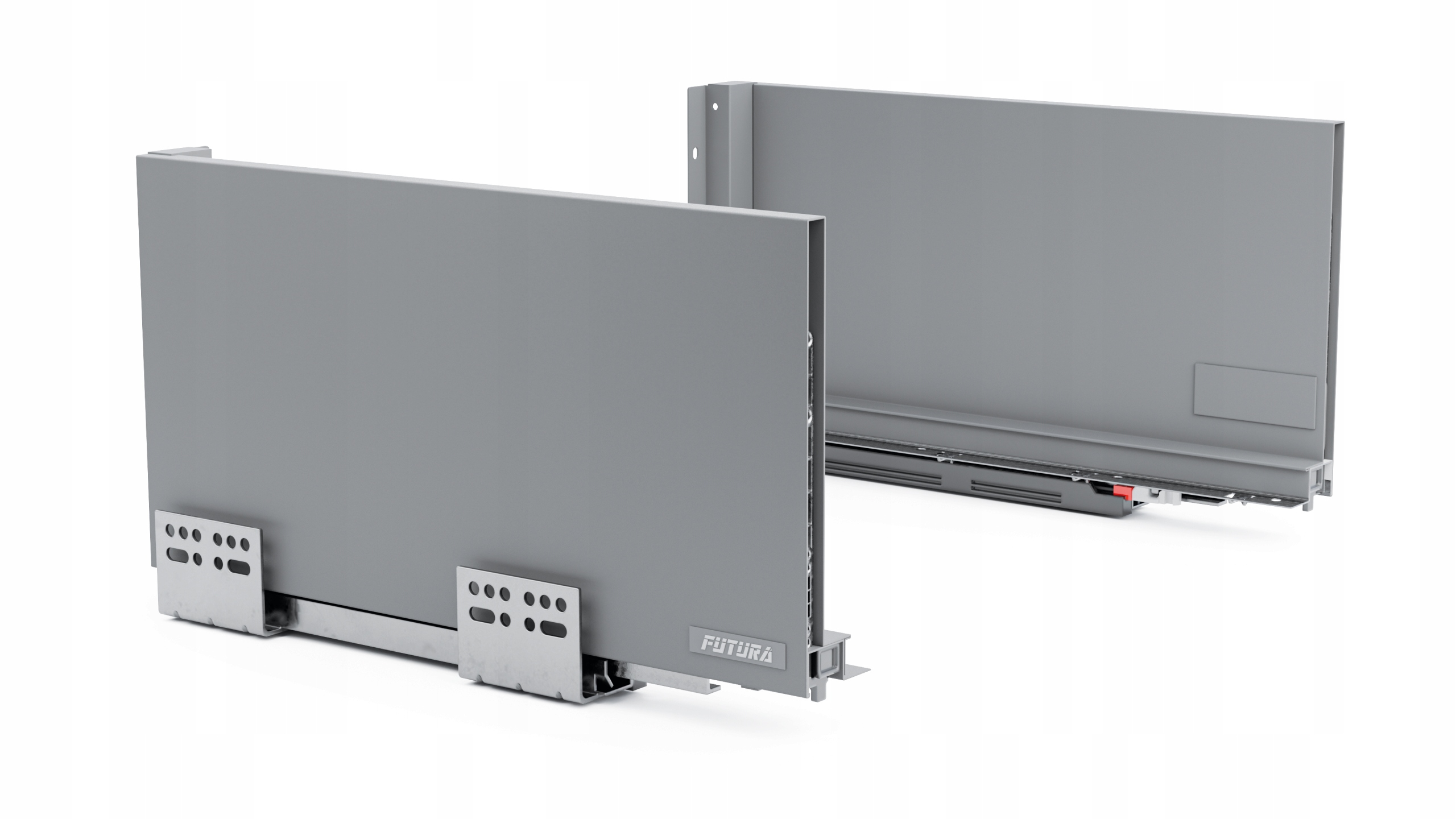 Szuflada Atm Futura Evo 3D L-500 H203 Antracyt b.wysoka cichy domyk 18mm