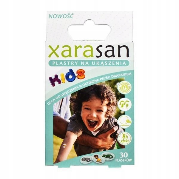 

Plastry Xarasan Kids na ukąszenia 30 sztuk