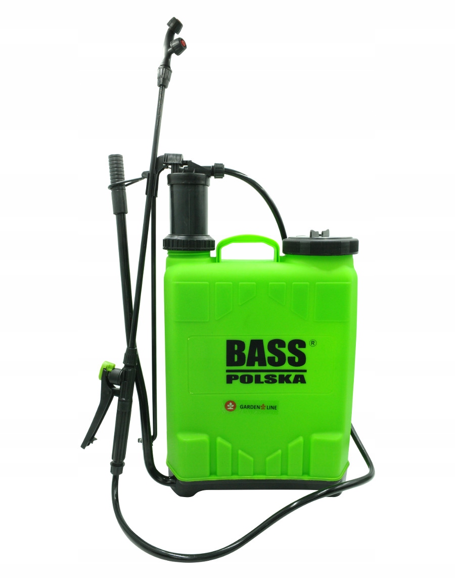 BASS OPRYSKIWACZ PLECAKOWY 12L OSŁONA HERBICYDOWA Zasilanie ręczne