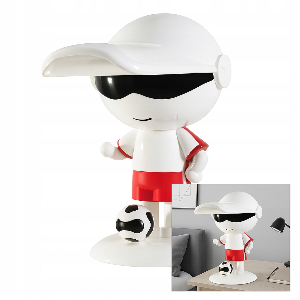 НАСТОЛЬНАЯ ЛАМПА ДЕТСКИЙ ФУТБОЛИСТ СВЕТОДИОДНАЯ ЛАМПА