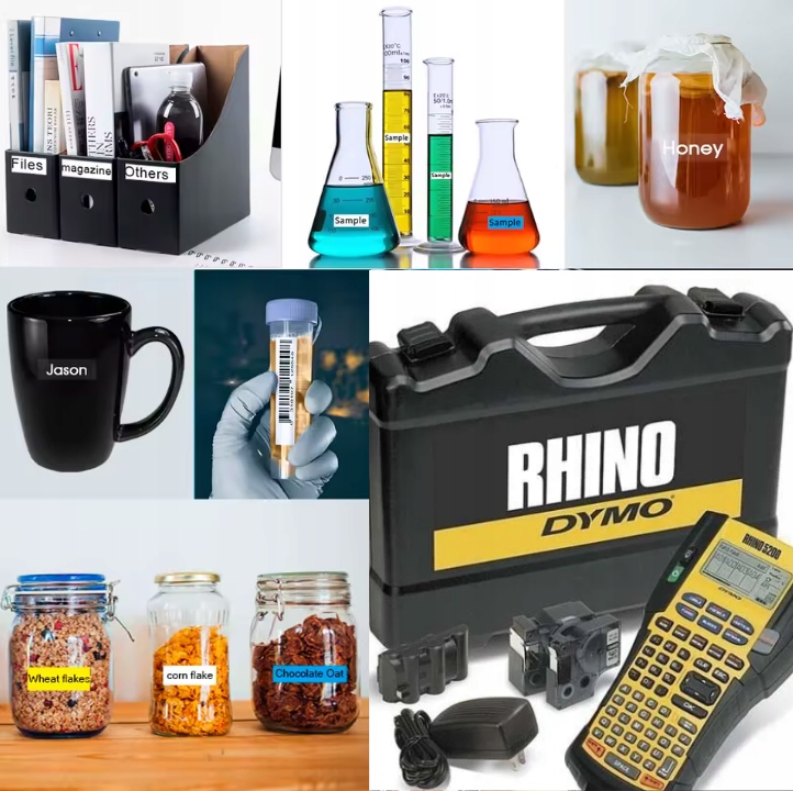 Taśma laminowana niebieska czarny nadruk 19mm x 7m A45806 do DYMO RHINO EAN (GTIN) 5906124909555