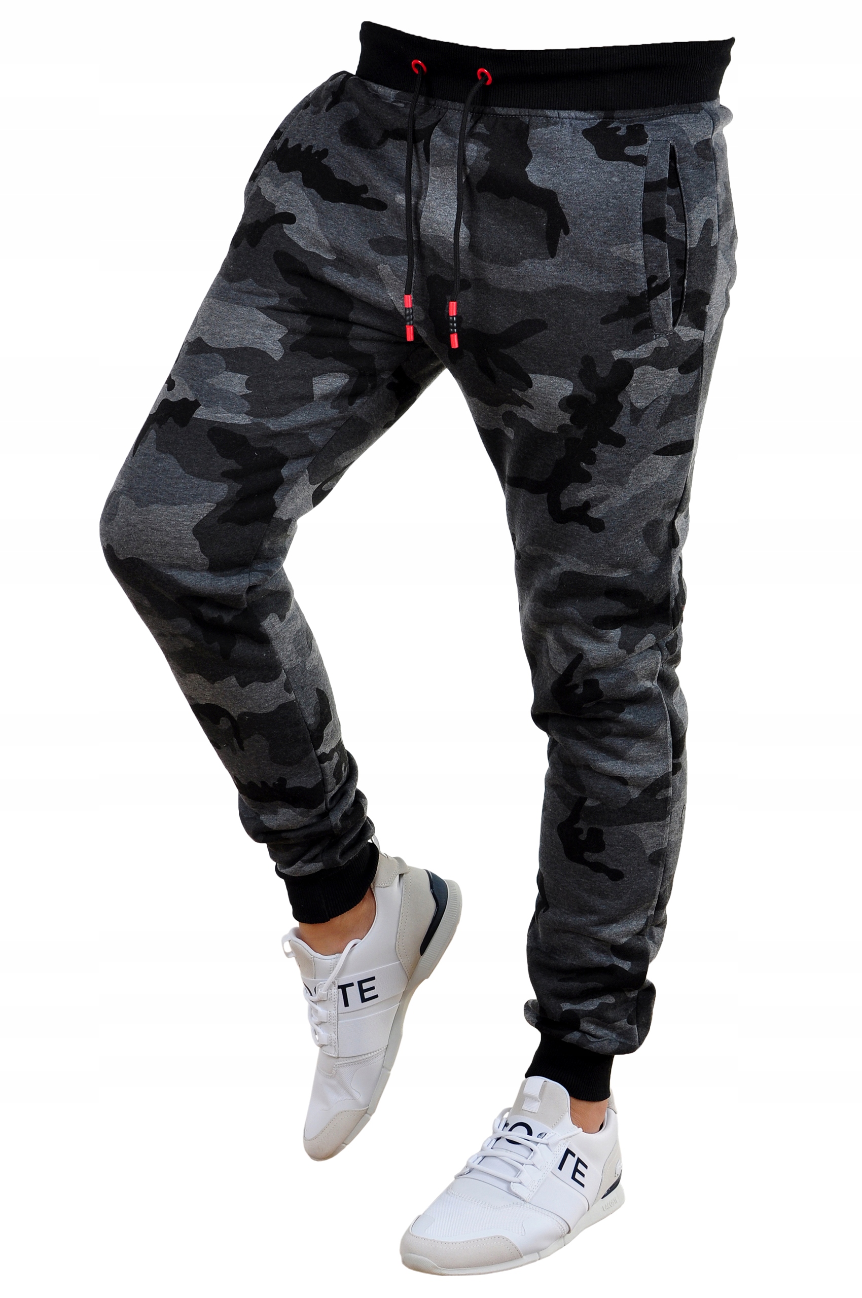 KZ15 r. 3XL MĘSKIE SPODNIE DRESOWE JOGGERY GŁADKIE Kod producenta KZ15