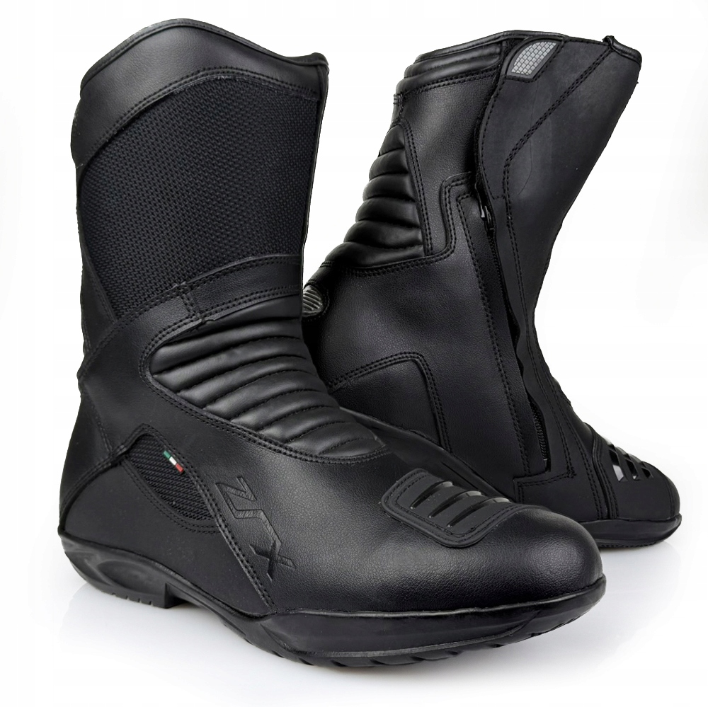 Wysokie Buty Turystyczne Ze Skóry Zrx Devon Blk 44