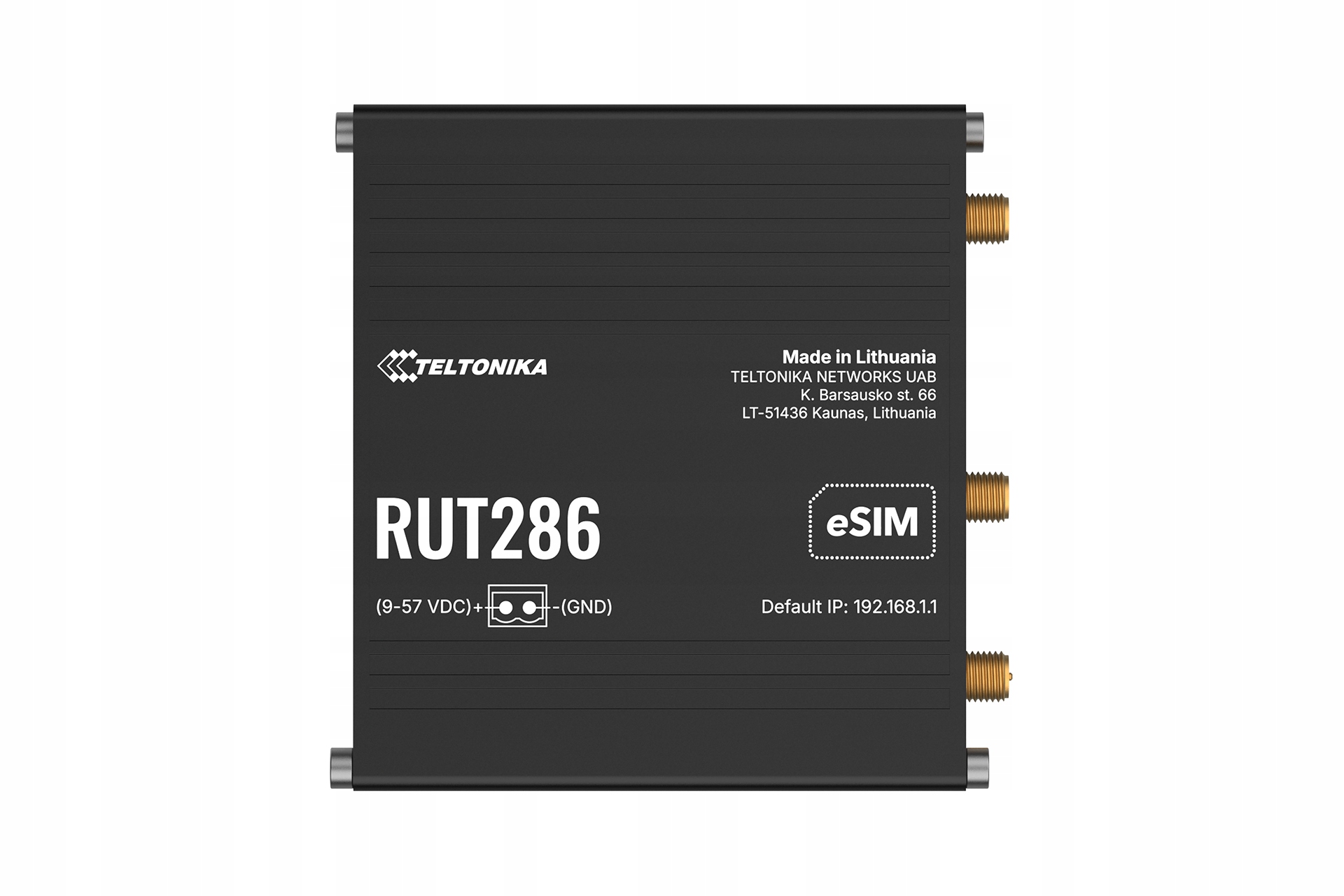 Router Lte Teltonika RUT286 Dual Sim eSIM RS485 PoE priemyselný