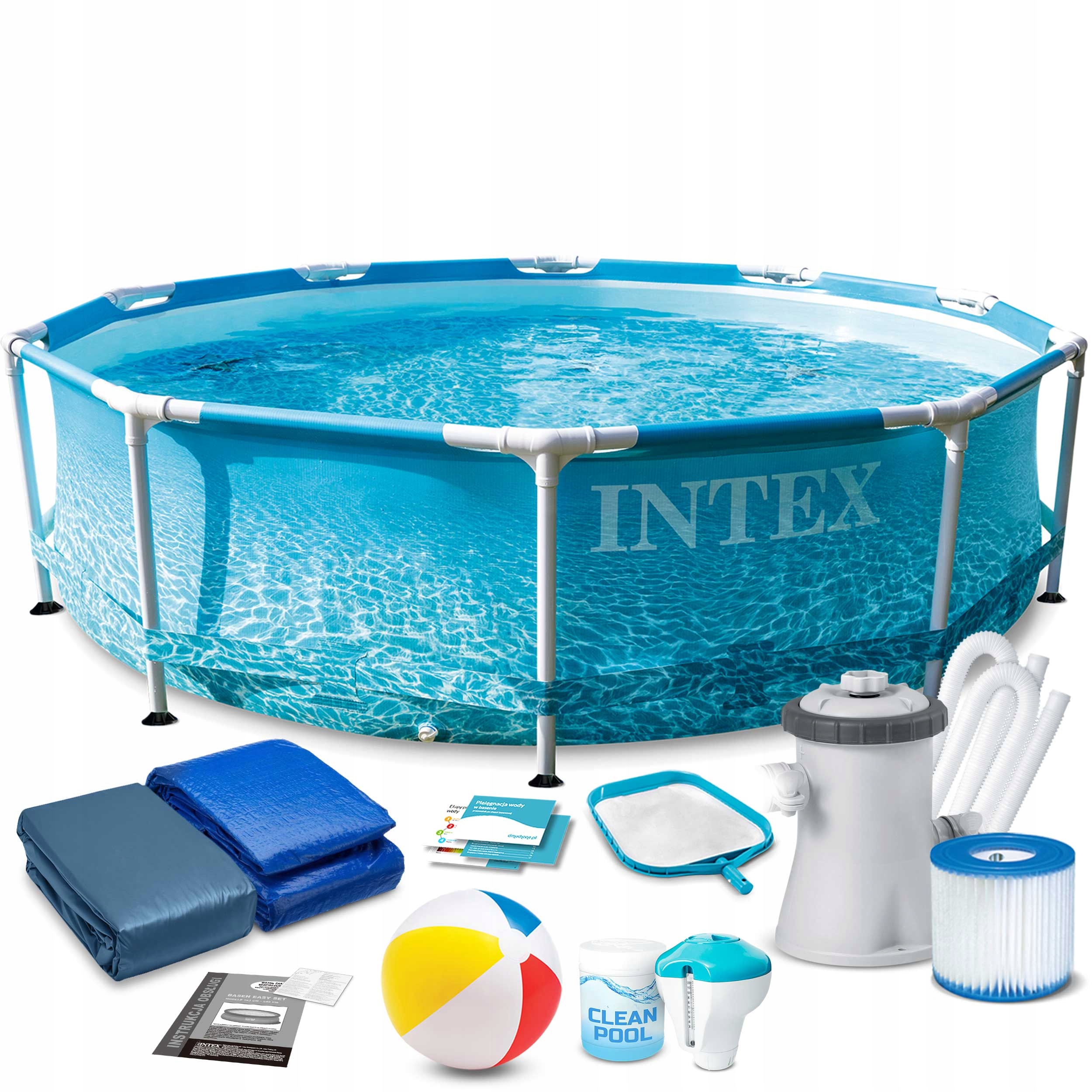 

Basen Stelażowy 16w1 Z Pompą 305x76 Intex 28208