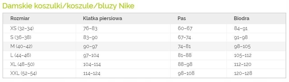 BLUZA DAMSKA NIKE SPORTOWA NA TRENING rozmiar M Marka Nike