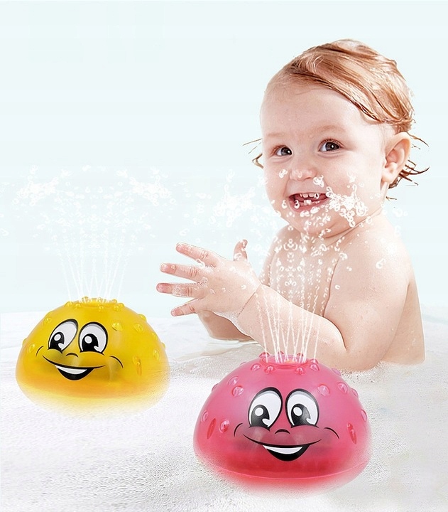 ZABAWKA DO KĄPIELI WANNY FONTANNA LED Materiał plastik