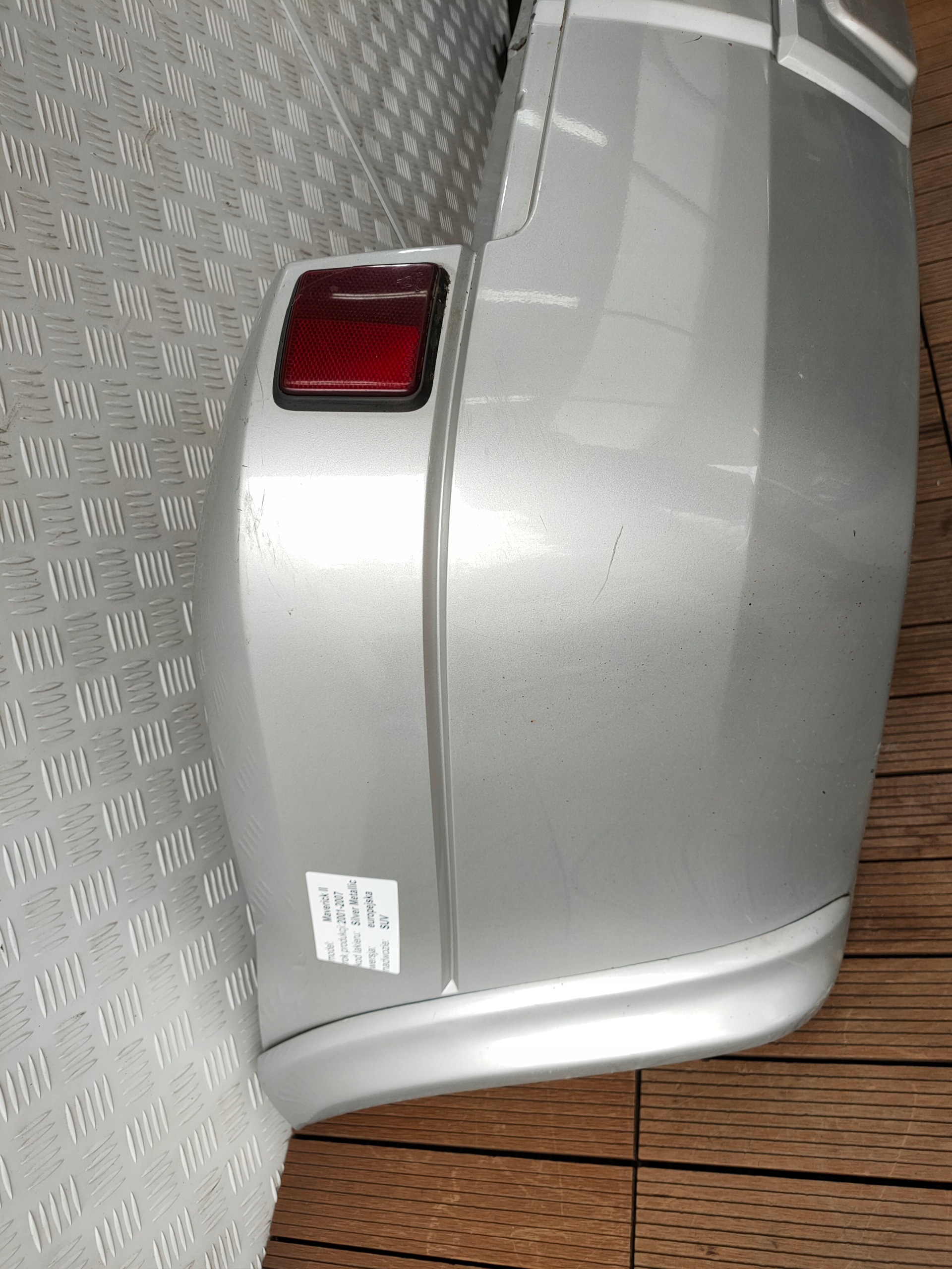 FORD MAVERICK II 01-07 bumper rear complete POSZERZENIA rear part