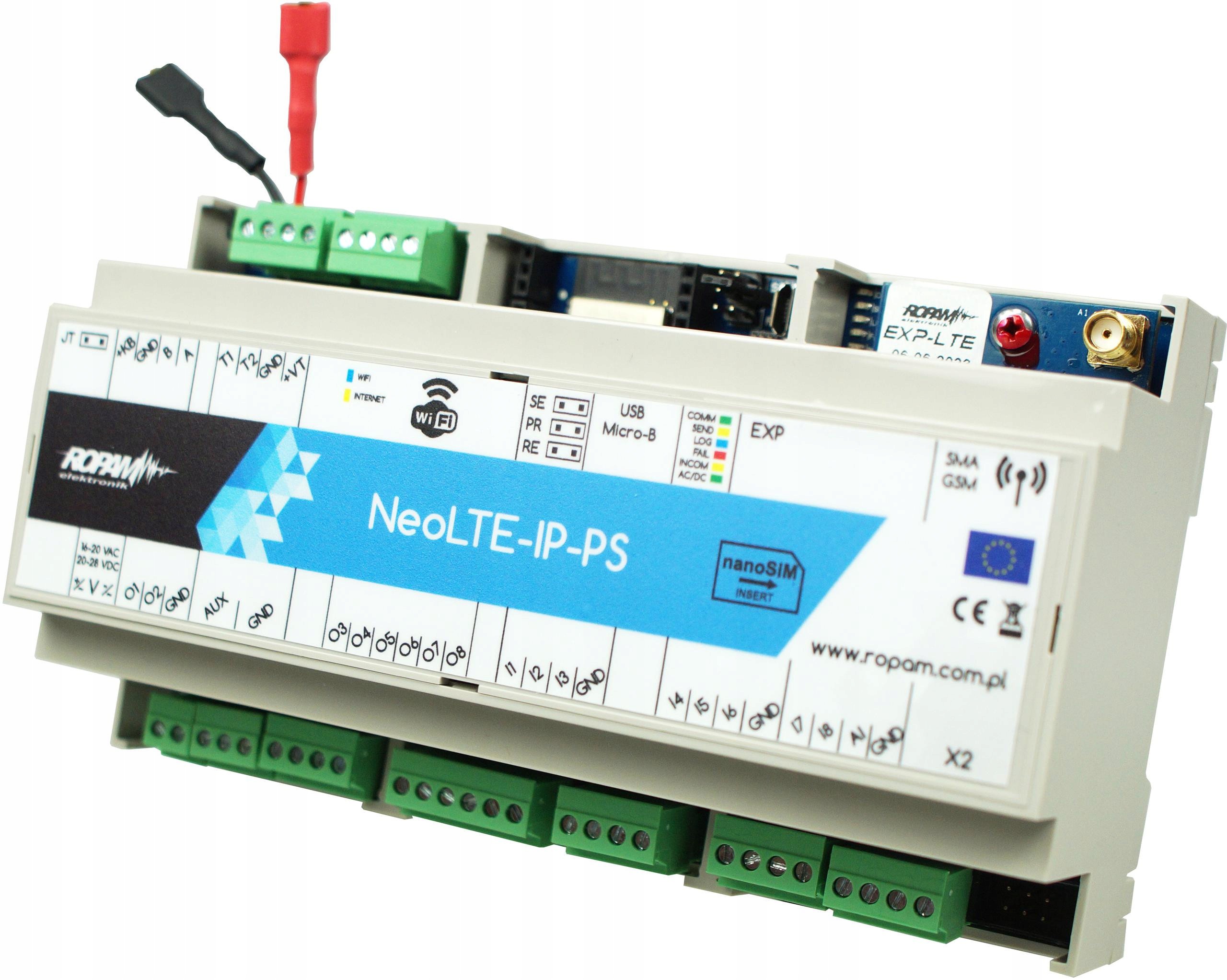 Ropam Centrala Alarmowa NEOLTE-IP-PS-D9M