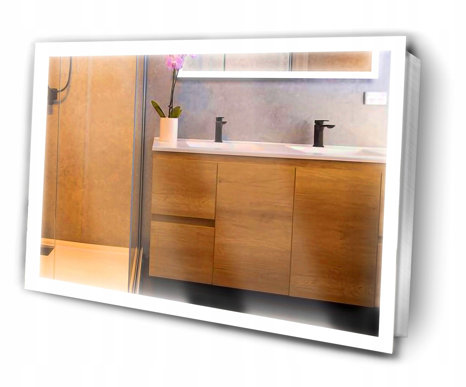 

Lustro Led Nowoczesne Premium 90x70CM Różne Modele