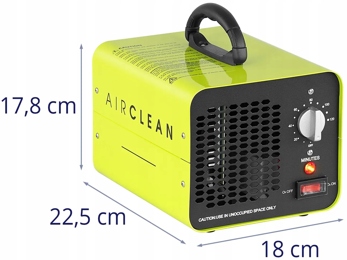 Generator ozonu - 10000 mg/h - 98 W ULSONIX AIRCLEAN 10000 10050226 EAN (GTIN) 4062859003904