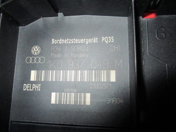 MODUŁ BORDNETZ 1K0, 1K0937049M, OCTAVIA 2 II Producent części Skoda OE