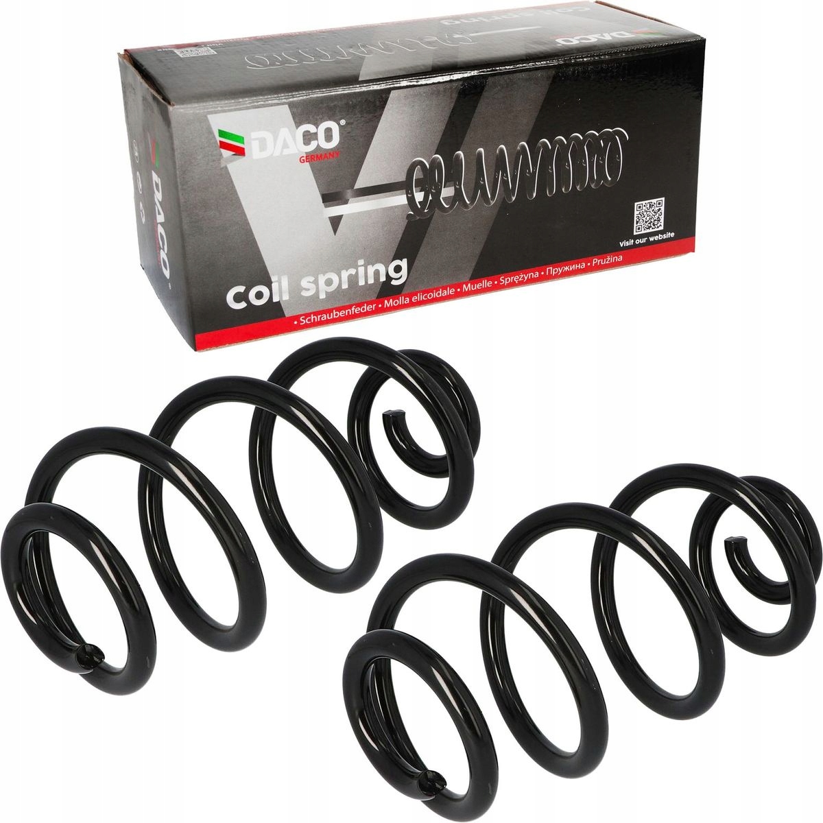 Sprezyna zawieszenia x2 DACO TYL Nissan Qashqai