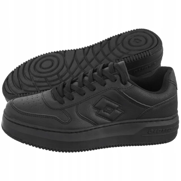 Dámské tenisky Lotto Paliot Pf Oc 2400081W 1111 Black Černé