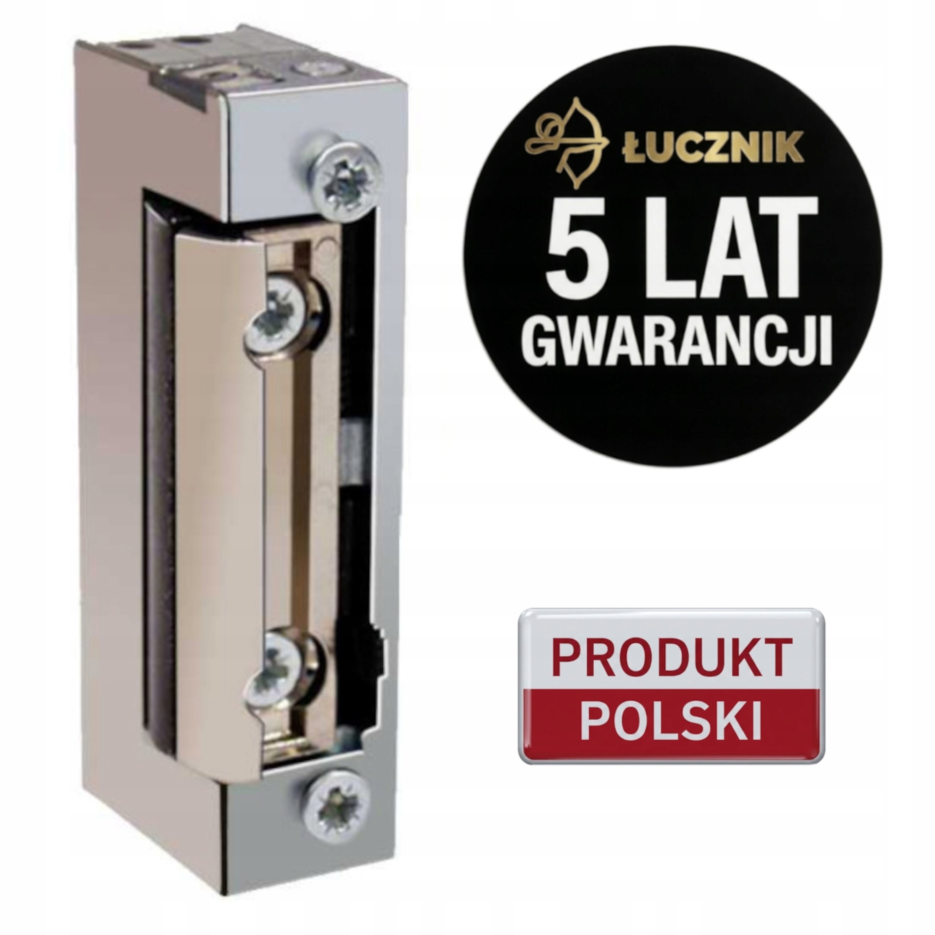 Elektrozáves obojstranný, plochý pohyb západky, zámok na oceľové profily