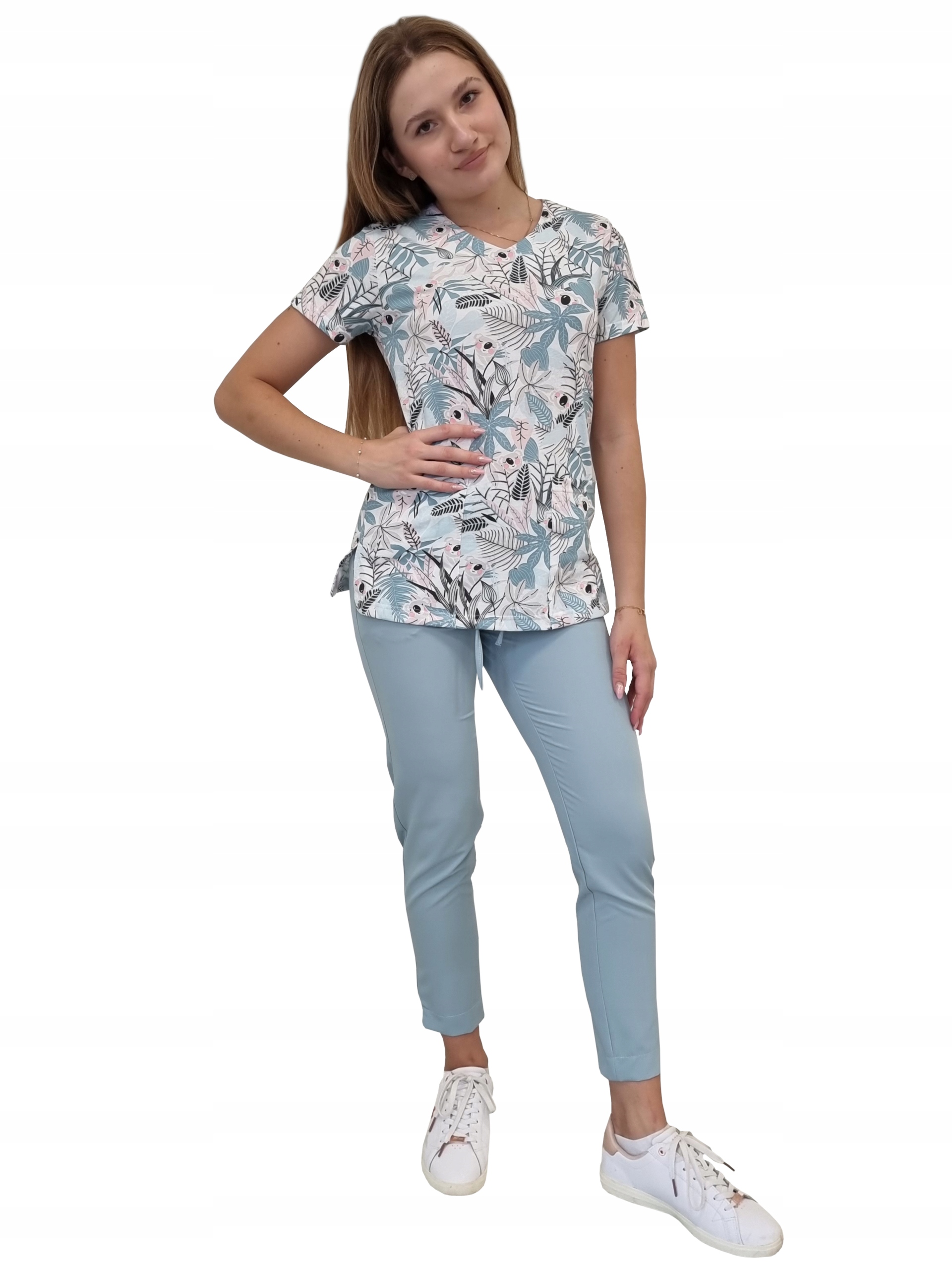 Komplet medyczny W7 elastic premium roz. L