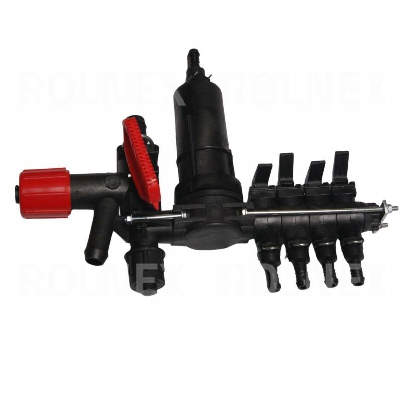 Rozdělovač postřikovače 4 Sekc s filtrem 404605000