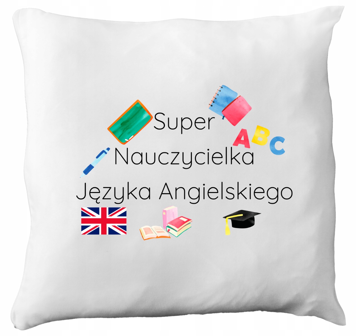 

Poduszka nauczycielka Języka Angielskiego