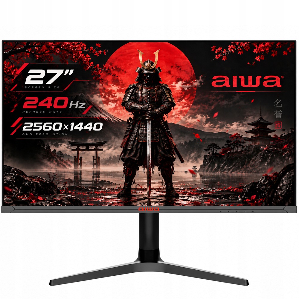Herní LCD monitor Aiwa 27" 2560x1440 240Hz Hdmi Dp bezrámečkový