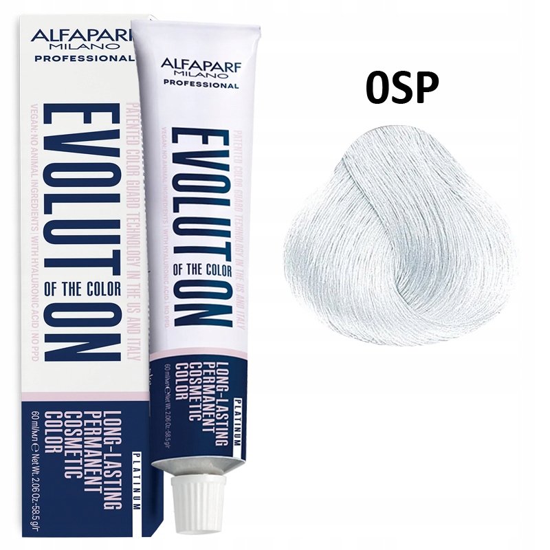 ALFAPARF EVOLUTION OF THE COLOR PROFESJONALNA FARBA DO WŁOSÓW 0SP 60ML