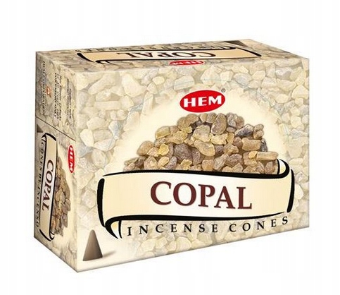 

Kadzidełka stożkowe Copal Hem 10szt stożki
