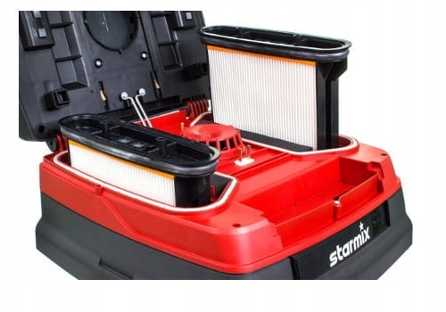 STARMIX ISC L-1650 Top - Odkurzacz przemysłowy Pojemność zbiornika 50 l