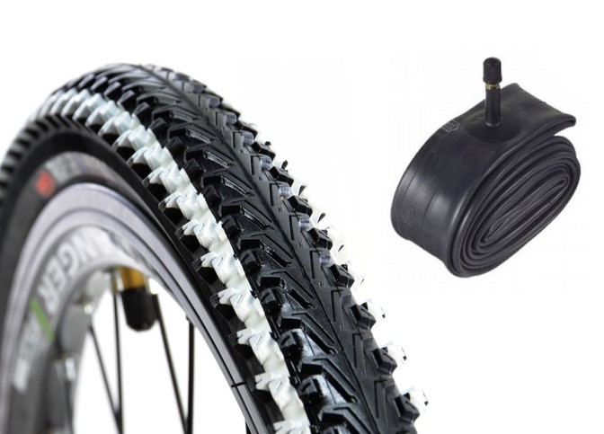 OPONA ROWEROWA CST 28x1.50 (700x38C) CONTROL PLUS + DĘTKA Z ZAWOREM AUTO