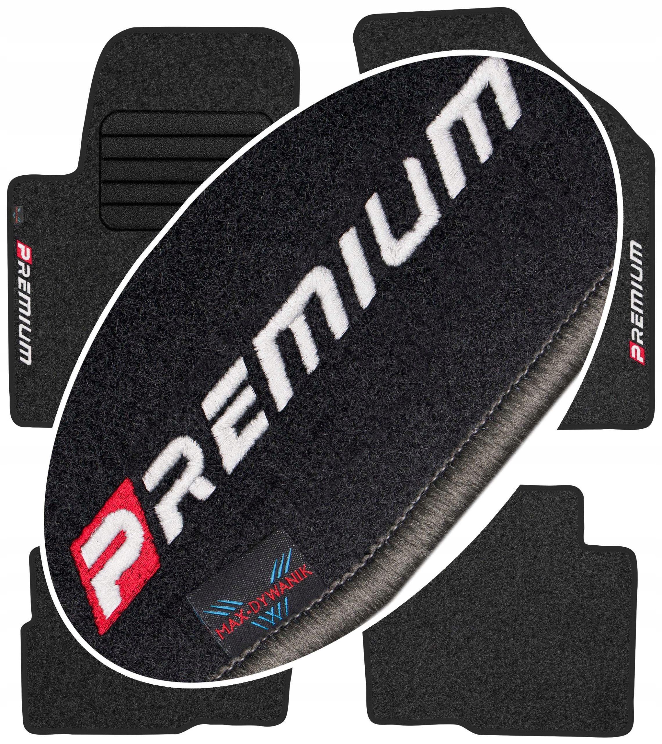 Kia Soul I 2009-2011 Velurové autokoberce