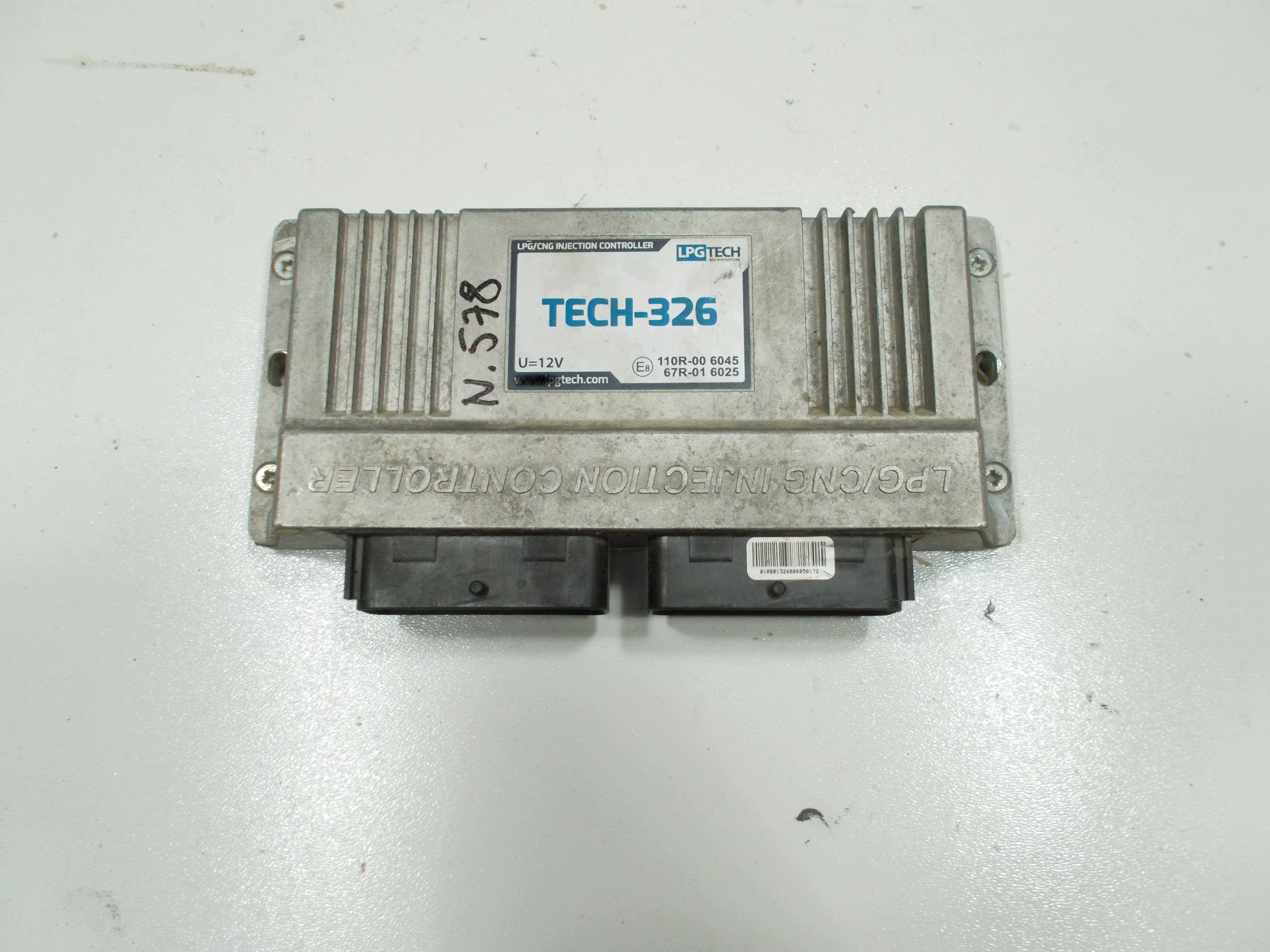 control unit module computer gas LPG TECH TECH-326 110R-00 6045 67R-016025