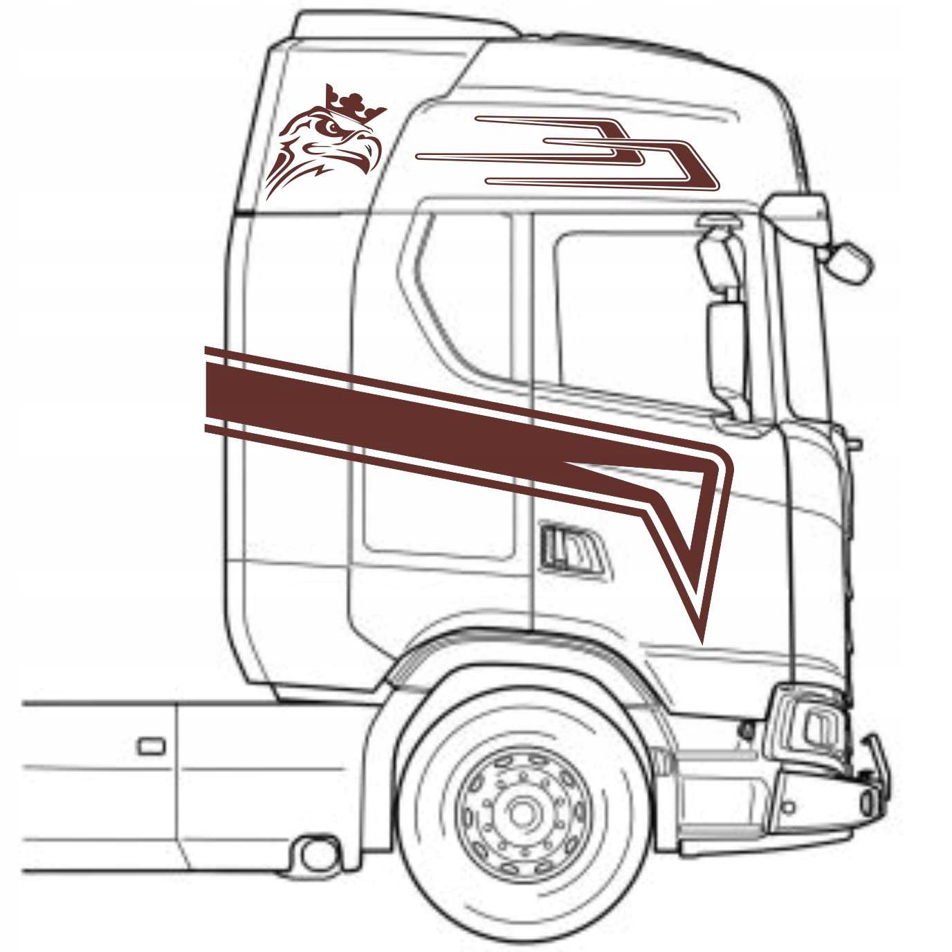 НАКЛЕЙКИ SCANIA