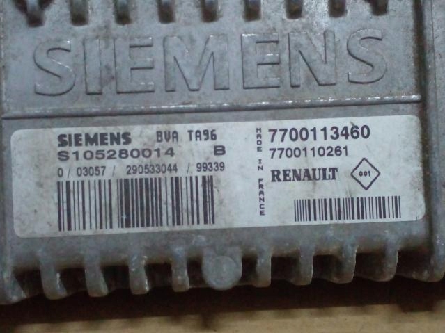 Centralina cambio ingranaggi AUTOMAT RENAULT MEGANE e 1.6 16V S105280014