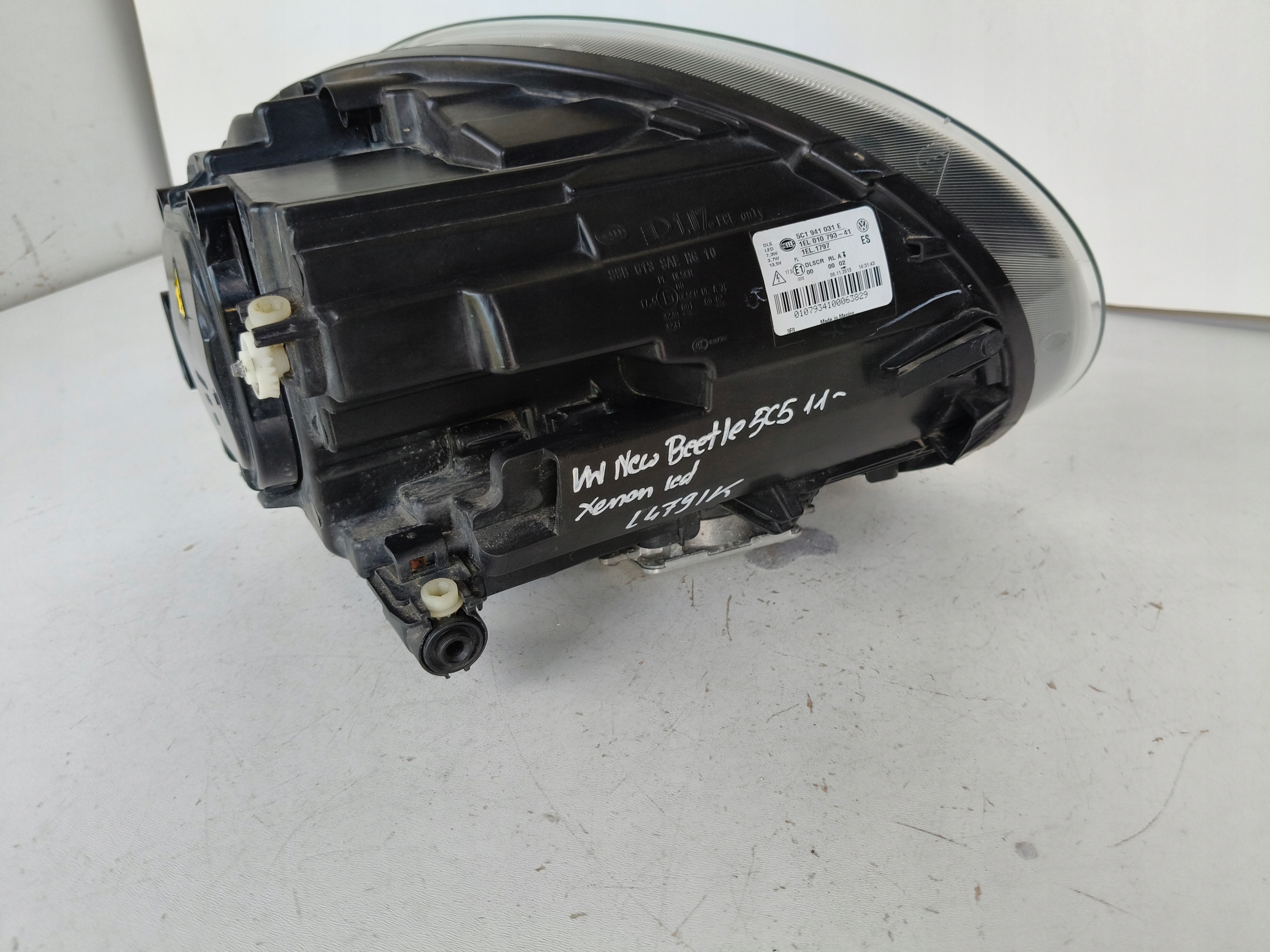 light left REFLEKTOR VW NEW BEETLE 5C5 11- XENON LED