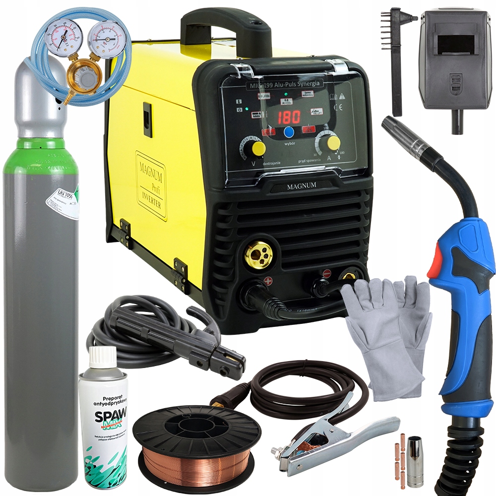 Зварювальний апарат MIGOMAT Magnum mig 200 Synergia Alu-Puls