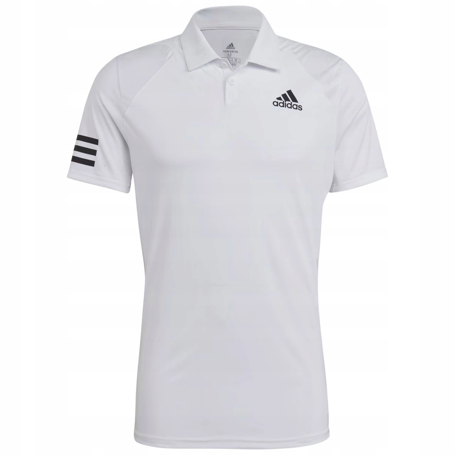 Pánské tričko Adidas Club 3STR Polo sportovní bílá tenisová polovina vel. Xs