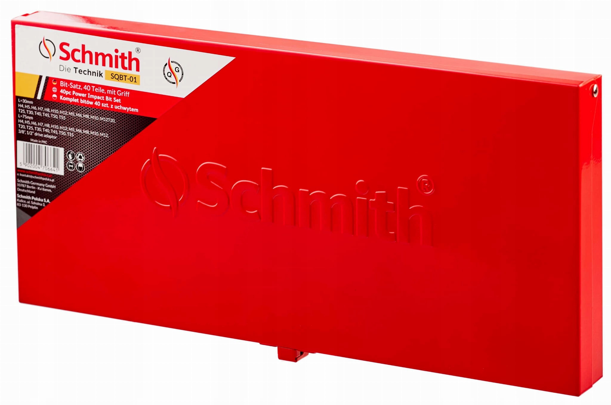 Komplet bit 40 szt z uchwytem Brand Schmith