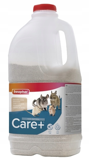 Písek Do Koupele Pro Činčily Hlodavce A Ježka Koupelový Beaphar 2 L